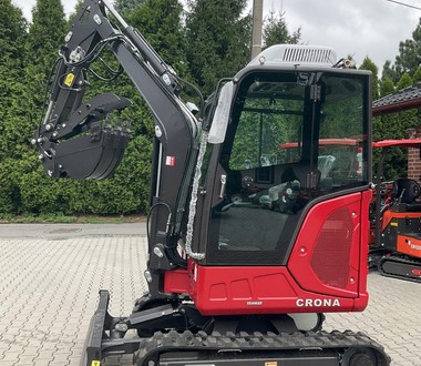 Nový Bagr Crona CR XN 28 Yanmar, hmotnost 2610 kg