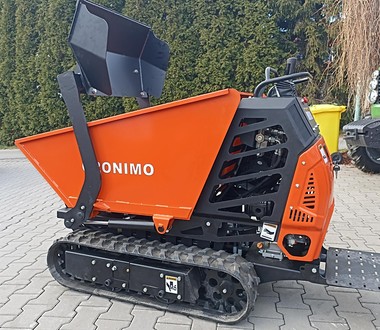 pásový dumper se lžící, demr, damper, pásový dumper s lopatou