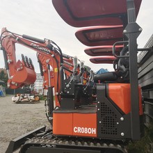 shingled mini excavator, excavator, excavator, mini excavator, micro excavator undercut, cronimo mini excavator, belt mini excavators