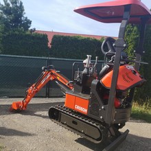 shingled mini excavator, excavator, excavator, mini excavator, micro excavator undercut, cronimo mini excavator, belt mini excavators