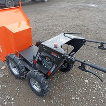 Motorové kolečko (Stavební kolečko, mini dumper, dampr, dempr, kolový přepravník, kolový sklápěč)